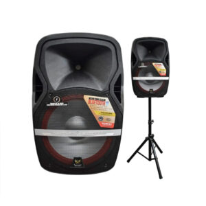Kempler & Strauss Bocina Alámbrica 15", Bluetooth, Edición Tomorrowland, 9600W, PMPO - BOOM15