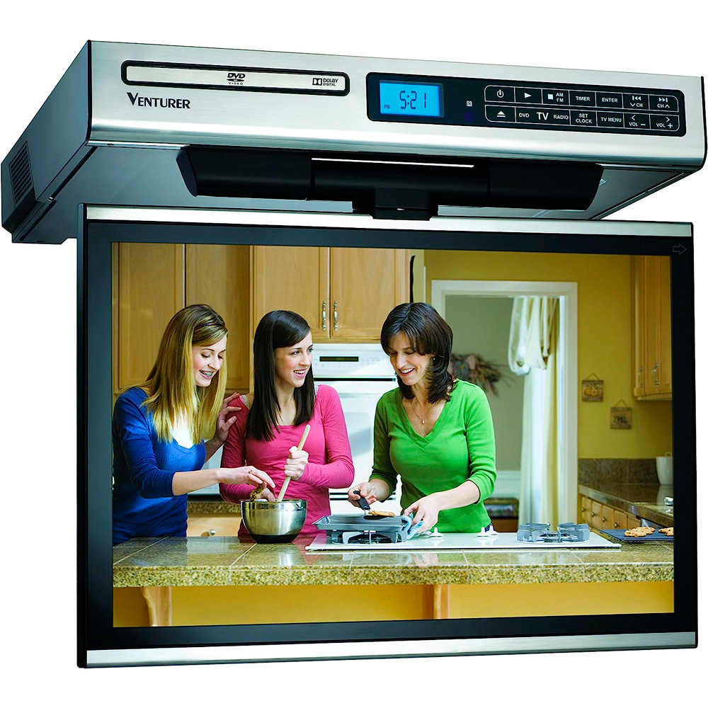 Venturer TV/DVD Combo LCD 9″ para Cocina – KLV39092 – KAEGA Comercial